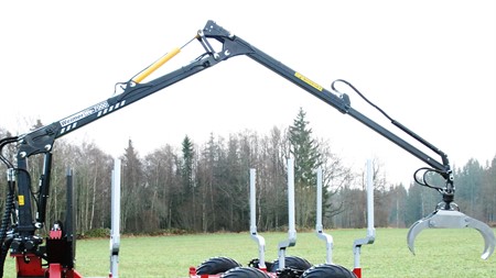 We-7000 griplastare med 4t rotator och grip We-20B 4G